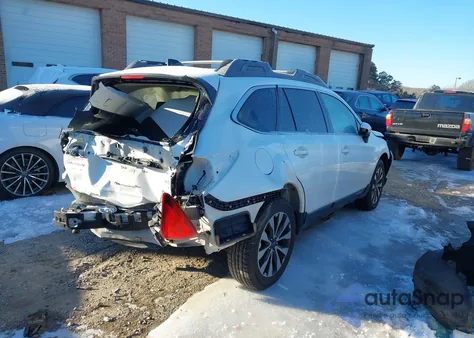 2016 Subaru Outback 2.5I Limited z USA, uszkodzony, nr VIN 4S4BSANC4G3233217